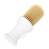 Neck Hair Cutting Duster Brush, Soft Barber Neck Duster Brush with Powder Storage, Hair Sweep Brush for Neck Shoulder, Hair Brush Barber Cleaning Hairbrush Hair Sweep Styling Tool(White)