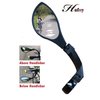 Hafny New Handlebar Bike Mirror, HD Blast-Resistant, Safe Crystal Clear Glass Mirror, Adjustable Rotatable Bike Mirror, Rearview Mirror, Bicycle Mirror, HF-M902LS-FR01
