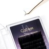 Eyelash Extensions 0.15 C Curl 9-15mm Lash Extensions Supplies Individual Lashes Premium Silk Volume & Classic Lash Soft Matte Dark Professional Eyelashes Extension (C 0.15,9-15 Mixed)