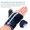 Velpeau Wrist Brace with Thumb Spica Splint for De Quervain's Tenosynovitis, Carpal Tunnel Pain, Stabilizer for Tendonitis, Arthritis, Sprains & Fracture Forearm Support Cast (Short, Right Hand-L)
