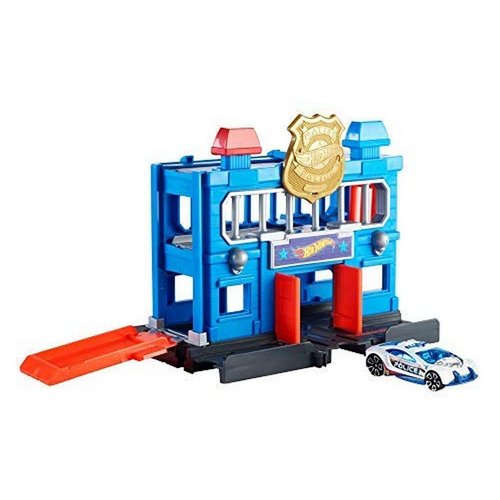 Hot Wheels Downtown Police Station Breakout Vehicle Playset