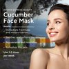 APIVITA Express Beauty Face Mask with Cucumber - Moisturizing & Nourishing Face Mask, 12 Masks Included