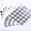 Oillgkori 900Pcs 2.2cm Disposable Eyelash Glue Holder Pallet Paper Eyelash Extension Glue Holder Pad Sticker Jade Stone Grafted Lash Makeup Tool