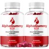 (2 Pack) Alpha Gummy Pro for Men - Official Alpha Gummys Pro Supplement Support, Premium AlphaGummy Pro Advanced Formula Performances & Energy, Alpha Gummy Pro Reviews, 120 Gummies for 2 Months