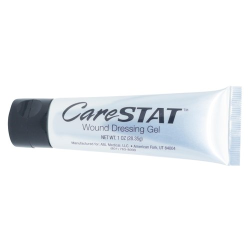 CareSTAT First Aid Kit Gel | 32 PPM Silver Healing Wound Dressing Solution | SilverSol Ag₄O₄ Nano Particles Up to 10x More Powerful Than Other Silver Products | 1 oz