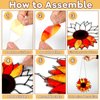 Sun Flower Craft for Kids Stained Glass Craft for Kids Sunflower Glass Made Easy Activity Kit Decorations Sun Flower Suncatcher Kits Girls Boys Home Classroom Indoor Art Game Activities Favors