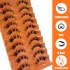 False Eyelashes Cluster Lashes Natural Look C Curl 6-16mm Wispy Eyelash Extensions Clear Band Cat Eye Lashes Clusters Strip Lashes Pack 10 Pairs by TIMELABS