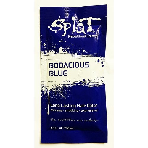 SPLAT Splat Hair Color 1.5 Oz Individual Packs Bodacious Blue