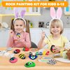 Kids Arts and Crafts Rock Painting Kit - Glow in The Dark - Arts & Crafts Birthday for Girls Ages 8-12 - Craft Kits for Kids Ages 4-8 - Creative Art Kid Toy for 7 8 9 10 Year Old
