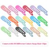 Snap Hair Clips Hair Barrettes for Girls, Anezus 80 Pcs 2 Inch Non-Slip Barrettes Hair Accessories for Girls, Women, Kids Teens or Toddlers