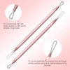 MelodySusie Blackhead Remover Pimple Popper Tool Kit - Professional Extractor for Nose and Face, Stainless Comedone, Blemish Whitehead Popping with Portable Metal Case.