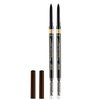 L'Oreal Paris Makeup Brow Stylist Definer Waterproof Eyebrow Pencil, Ultra-Fine Mechanical Pencil, Draws Tiny Brow Hairs and Fills in Sparse Areas and Gaps, Dark Brunette, 0.11 Ounce (Pack of 2)