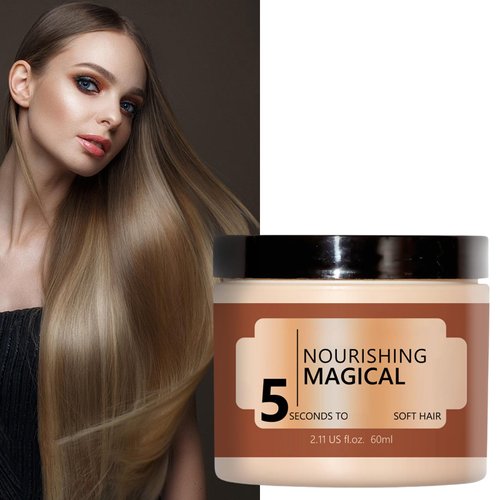 Nourishing Treatment, Hair Repair Cream, Restore Soft Hair, Magical Hair Treatment, Nourishing Magical Treatment, Deep Conditioning Mask for Dry Damaged Hair, Suitable for All Hair Types (1 Pcs)