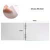 A4 Watercolor Sketchbook 50 Sheet Hardcover Drawing Spiral Notebook Colored Pencil Artist Loose-Leaf Doodle Blank Painting Paper