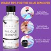 Makartt Nail Glue Remover: for Acrylics Press Ons - 50ML Debonder Without Acetone, Can't Remove Gel Polish