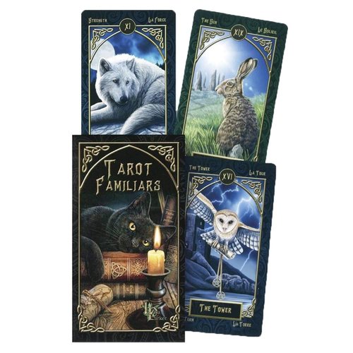 Nemesis Now Lisa Parker Familiar Tarot Cards 12cm Black