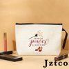 Jztco Inspirational Gifts for Women Her Wi-zard of OZ Gifts Ruby Fans Gift The Power Bag Encouragement Birthday Gifts for Women Her Girls Friend Sister You Had The Power All Along My Dear Makeup Bag