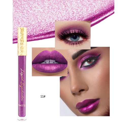 Glitter Shimmer Lip Gloss-1Pcs Matte Velvet Finish Shiny Lipstick, High Pigment Waterproof Eyeshadow,Long Lasting Non-Stick Cup Lip Tint Stain Lip Glaze,Thanksgiving Makeup Gift for Women-11 Rose Red