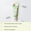Orien Mugwort Zero Film Cleansing Foam 5.07 fl.oz, 150ml ㅣDaily Makeup Blackhead Removal No pore clogging Korean skincare double cleansing