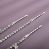 Rumtock Exotic Big Teardrop Rhinestones Forehead Chain with Clip for Wedding Brides Women Girls Crystal Bling Hair Jewelry Headpiece