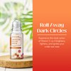 Beauty Elixir Vitamin C Under Eye Roller Serum for Dark Circles and Puffiness - Reduce Wrinkles and Fine Lines, Bags under eyes