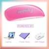 Osesshia UV LED Nail Lamp, Mini 12W UV Light with USB Cable, Portable Nail Dryer Light for Gel Nails Polish Manicure, Handheld Nail UV Lamp for Curing