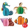 Beistle Sea Creatures Honeycomb Party Decorations