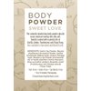 Sweet Love Body Powder, 3 pack, Ora's Amazing Herbal, Scented Talc Free Dusting Powder with Vanilla & Frankincense