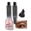 Anglicolor Upgraded Liquid Microblading Eyebrow Pen,Teardrop Angled Micro Eyebrow Brush To Microblading Eyebrow,Hair-Like Strokes,Natural Easy To Color Long Lasting Quick Drying (#04Chocolate)