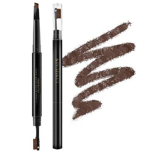 SHILLS Professional Eyebrow Pencil, Long Lasting Eyebrow Pencil, Eyebrow Dark Brown Pencil, Makeup Waterproof Brow Pencil (#3 Dark Brown 2 Count)
