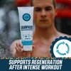 SURPASS Post Workout Energizing Body Wash for Men | After Sport Anti-Aging Shower Gel | Magnesium Boosted | Moisturizes & Improves Skin Texture | Accelerates Athletic Skin Recovery (8.45oz)