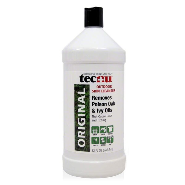 Tecnu Original Poison Oak & Ivy Outdoor Skin Cleanser, 32 Fl Oz, First Step in Poison Ivy Treatment, Removes Rash Causing Oils from Skin, Gear, Clothing, Tools and Removes Skunk Odor from Dog Fur