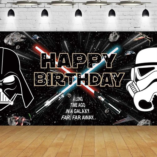 5 x 3ft Star Galaxy Backdrop for Birthday Party Decorations Universe Star Background Galaxy Party...