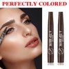 3P Eyebrow Tattoo Pen,Eyebrow Pencil Waterproof Eyebrow Microblading Brow Pen,Brow Pencil,Long Lasting Eyebrow Makeup,Creates Natural Looking Perfect Brows （Dark Brown）