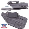 Kydex Holster Belt FOMI Quick Clips for IWB/OWB Sheath/Gun Holster Making with Replacement Hardware 1.5" or 1.75"- Slotted Binding Posts/Chicago Screws. Made in USA (1.75" 4-Pack)