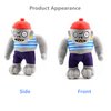 BASHERISE 2024 Upgraded 12" 1 PCS PVZ Plant and Zombies Plush Toys Figures 1 2 Stuffed Soft Doll Gargantuar Pirate Zombie Plush