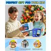 UCIDCI Kids Smart Phone Toys for Girls Toddler Phone Toys with Learning Games, Christmas, Birthday Gifts for 3 4 5 6 7 Year Old Boys Blue