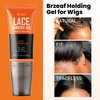 Brzeaf Lace Bonding Gel, Extreme Hold Lace Gelly, Gentle & Safe Formula, New Brush Head Design, Lace Glue & Wig Glue, Temporary Lace Gel for Wigs, Wonder Bond Holding Gel