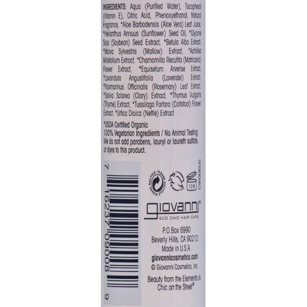 GIOVANNI- Eco Chic VitaPro Fusion Leave-In Hair Treatment- Protective Moisture for All Hair Types (5.1 Ounce)