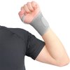 YUNYILAN Wrist Brace Wrist Wraps for Carpal Tunnel 2 Pack Wrist Brace Compression Straps Hand Support, Adjustable Wrist Support for Arthritis and Tendinitis, Joint Pain Relief (Gray)