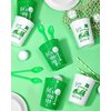 Nefelibata Golf Party Cups Let's Par-Tee Plastic Cups Golf Lover Gift 12PCS White Green Reusable Cups Golf Ball Cart Design Golf Themed Party Supply Favors Decor Bachelor Party Housewarming Gift 16oz