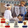 18 Pcs Medieval Knight Birthday Party Decorations Medieval Castle Party Supplies Medieval Whirls Hanging Banner Decorations Stone Wall Shield for Medieval Birthday Party Supplies
