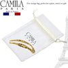 Camila Paris CP2502 French Twist Stick Clip Pins, Handmade, Victory Beige, Girls Hair Pin U-Shaped Hair Fork for Girls Spiral Updo Chignon Bun Holder, Styling Hair Accessories for Women Made in France