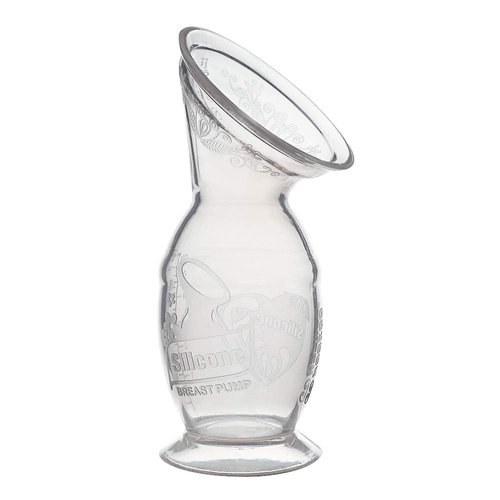 Haakaa New Silicone Breast Pump 150ML with Suction 100% Food Grade Silicone BPA PVC and Phthalate...