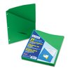 Pendaflex 32925 Essentials Slash Pocket Project Folders, 3 Holes, Letter, Green (Pack of 25)