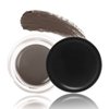 Boobeen Eyebrow Pomade Cream, Waterproof Brow Pomade Gel High Pigmented Long-lasting for Natural Eyebrow Makeup, Suitable for Everyone (Medium Brown)