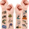 80 PCS Gone Fishing Temporary Tattoos Sticker Ocean Sea Fish Themed Birthday Party Decorations Supplies Favors Gifts Girls Boys Baby Showers Prizes Cute Tattoo School Reward Fisherman Lake