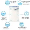 MicrodermaMitt Clear Skin Exfoliating Mitt for Face, Lips, Neck - Gentle Dead Skin Remover & Facial Scrub Clears Blackheads, Unclogs Pores, Evens Skin Tone & Texture, Lips Scrub Care, Lip Exfoliator