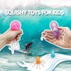 ZTATU Octopus Stress Balls for Kids Squishy Fidget Toys (1PCS) Sensory Toys Squishy Balls for Kids, Sea Animals Stress Ball Party Favors, Stress Relief Toy Easter Basket Stuffers