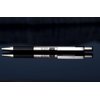 Zebra Pen G-301 Retractable Gel Ink Pen, Stainless Steel Barrel, Medium Point, 0.7mm, Black Ink, 12-Pack